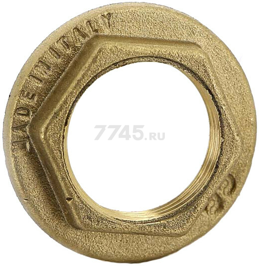 Контргайка с бортиком 3/4" UNI-FITT (605G3000)